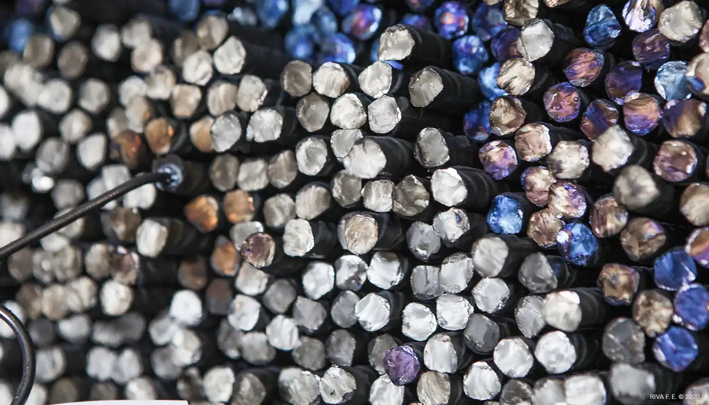 Hot rolled concrete reinforcing bars 